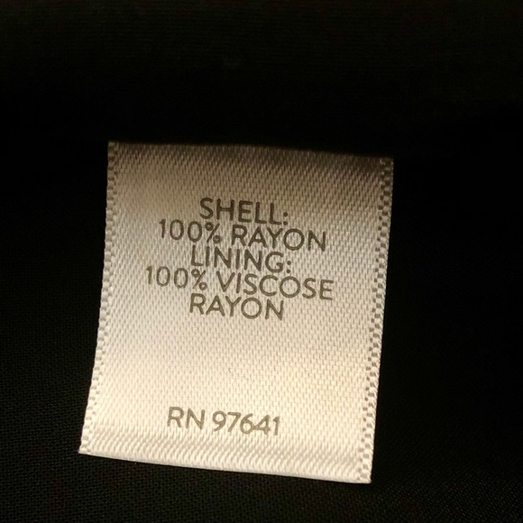 J. Jill Floral Faux Wrap Black Ruffle Flowy Long Maxi Dress - Picture 6 of 6